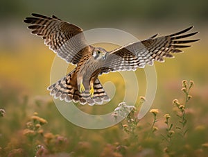 Kestrel\'s Hover: Master of the Wind Over the Meadows