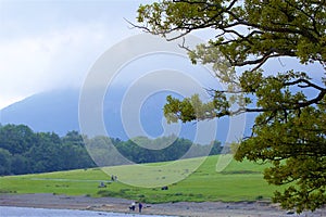 Keswik, Derwentwater, Lake District, English countryside, UK