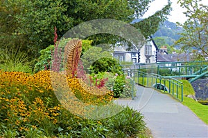 Keswik, Derwentwater, Lake District, English countryside, UK