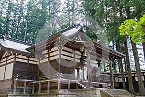 Keta Wakamiya Shrine. a famous historic site in Hida, Gifu, Japan