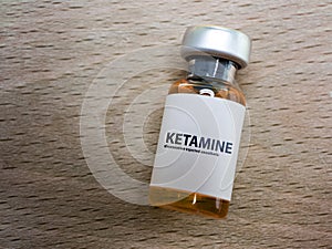 Ketamine Injection bottle photo