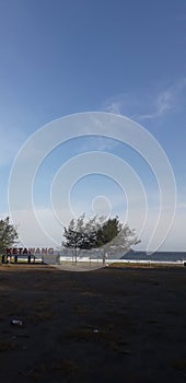 Ketawang a beach in purworejo java