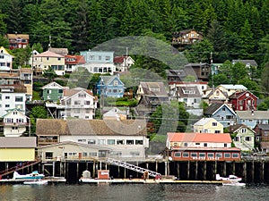 Ketchikan on the water