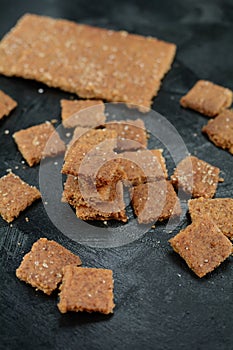 Keto Cinnamon Toast Crunch - with almond flour and sugar substitute