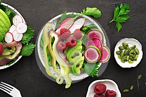 Keto paleo diet ingredients allowed vegetables without fruits minimum carbohydrates, maximum fiber, lots of green salads