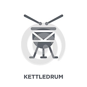 Kettledrum icon from collection.