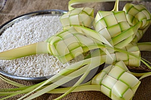 Ketupat casings photo