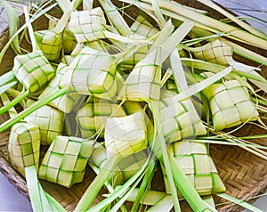 Ketupat. Malay's special traditional cuisine.