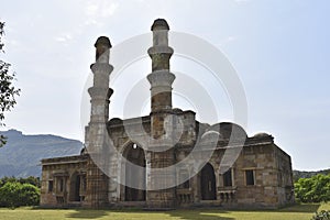 Kevda Masjid, built in stone and carvings details of architecture, an Islamic monument was built by Sultan Mahmud Begada 15th -