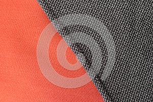 Kevlar insert on technical mountain jacket in microfleece