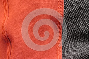 Kevlar insert on technical mountain jacket in microfleece