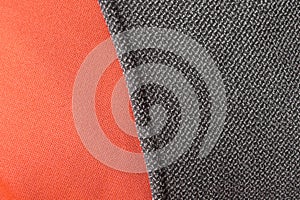 Kevlar insert on technical mountain jacket in microfleece