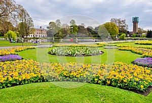 Kew botanical garden in spring, London, UK
