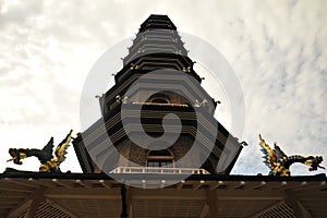 The Pagoda at The Kew Gradens in London, England