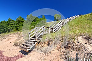 Keweenaw Northwoods Beach Michigan