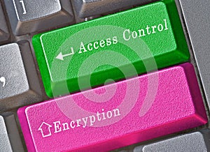 Key for access control and encryption