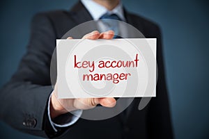 Key account manager