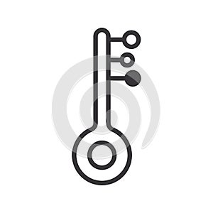 Key AI Automation line icon