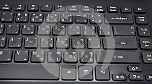 Key board computer security system abstract technology world