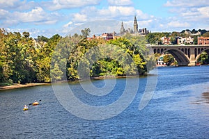 Key Bridge Georgetown University Washington DC