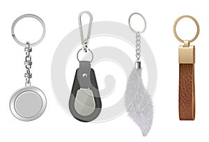 Key chain accessories, for phone, bag, purse wear