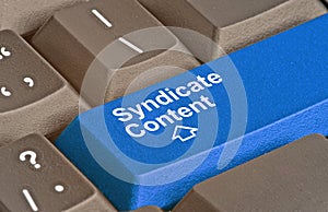 key for content syndication