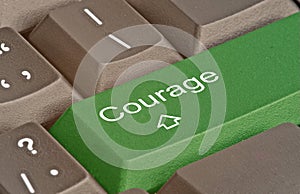 Key for courage