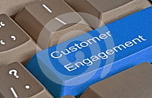 key for customer engagement photo