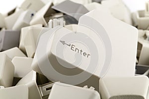 Key ENTER from the standard keyboard