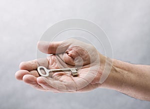 Key in hand