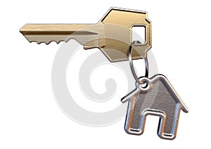 Key And House Keyring