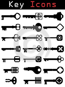 Key Icon set