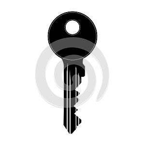 Key Icon in trendy flat style isolated on grey background. Key symbol for your web site design, logo, app, UI. Vector illustration