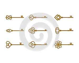 key icon vector illustration