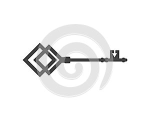 key icon vector illustration