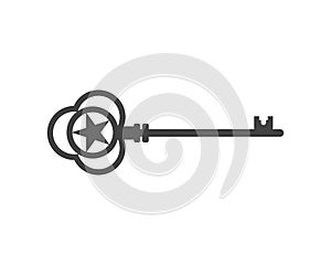 key icon vector illustration