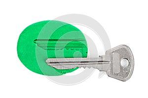 Key impression - security concept