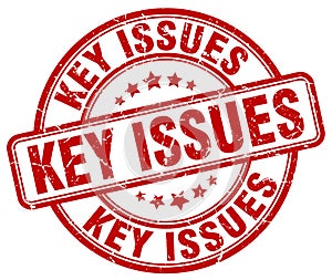 key issues stamp