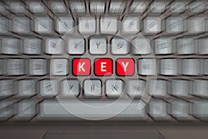 Key on keyboard search key internet