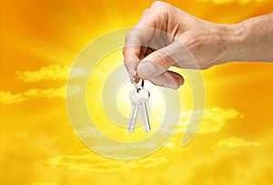 Key Keys Hand Business Sky