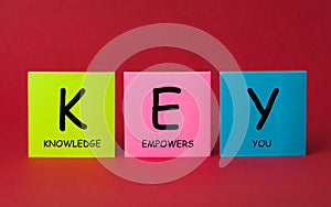 KEY - Knowledge Empowers You