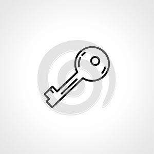 key line icon. acces key icon