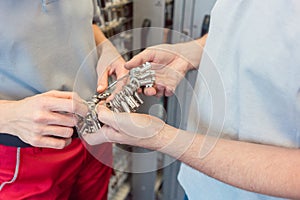 Key maker with a bunch of skeleton keys