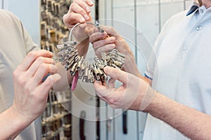 Key maker with a bunch of skeleton keys
