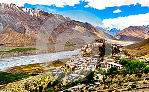 Key monastery, Lahaul Spiti valley India