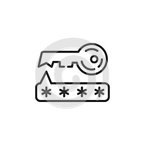 Key Password Icon