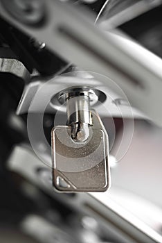 Key from server rack