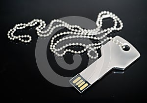 Key shaped USB drive