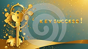 Key success banner