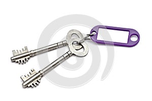 Key with a success tag